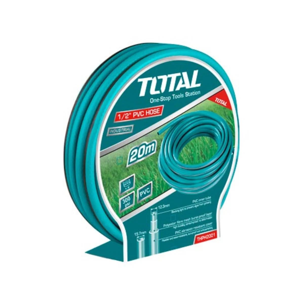 Tuyau 1/2″ 20M – Total Outillage THPH2001