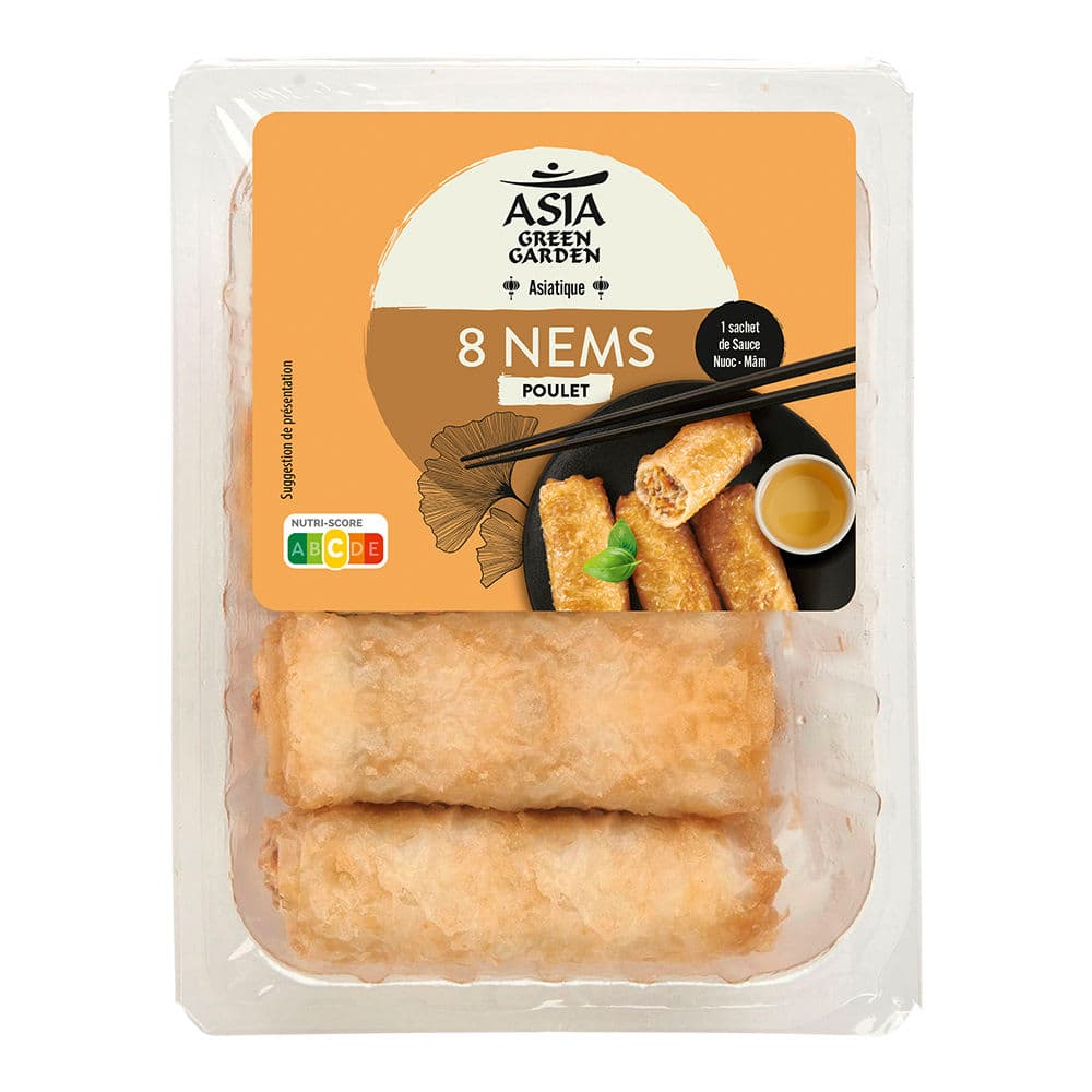 8 Nems au Poulet