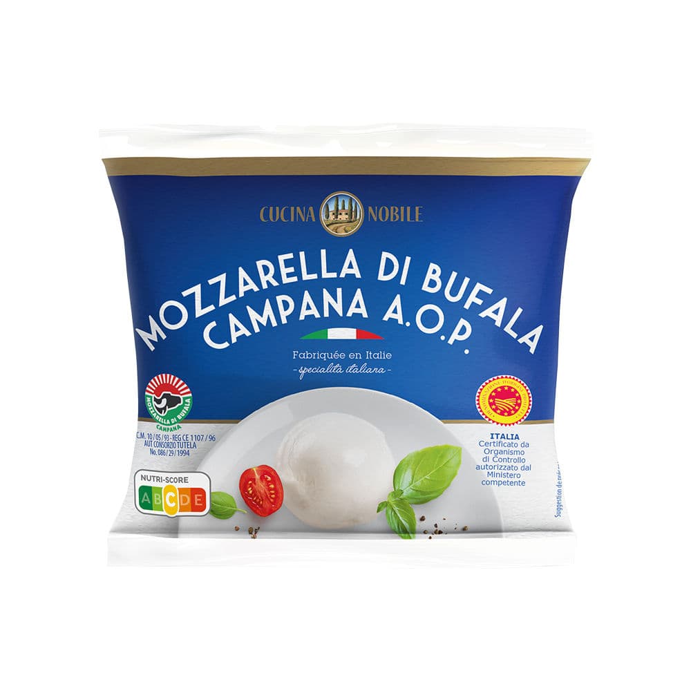 Mozzarella di bufala Campana AOP