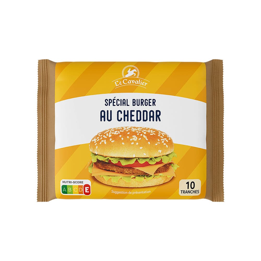 Fromage fondu au cheddar pour burger