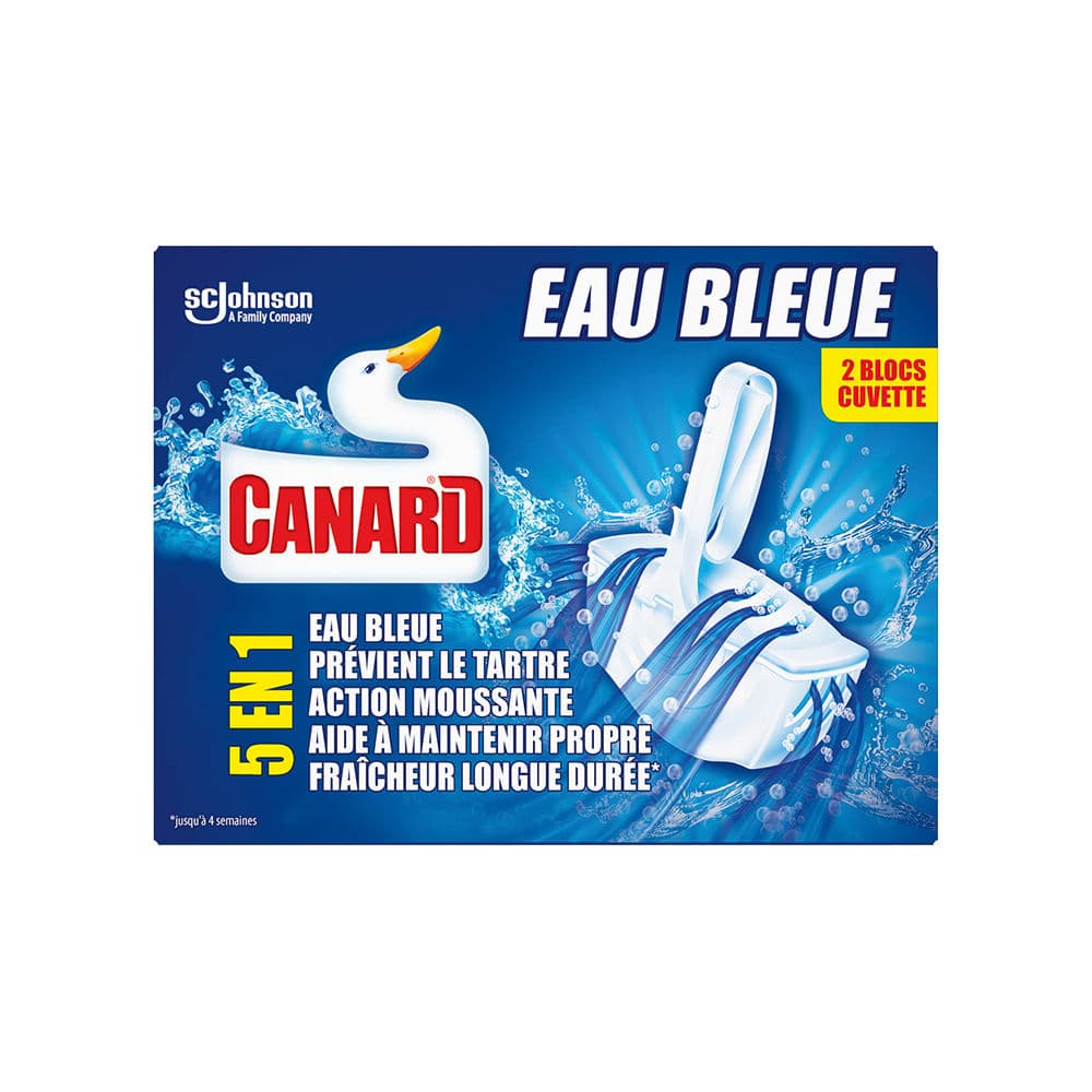 2 Blocs Wc Eau Bleue