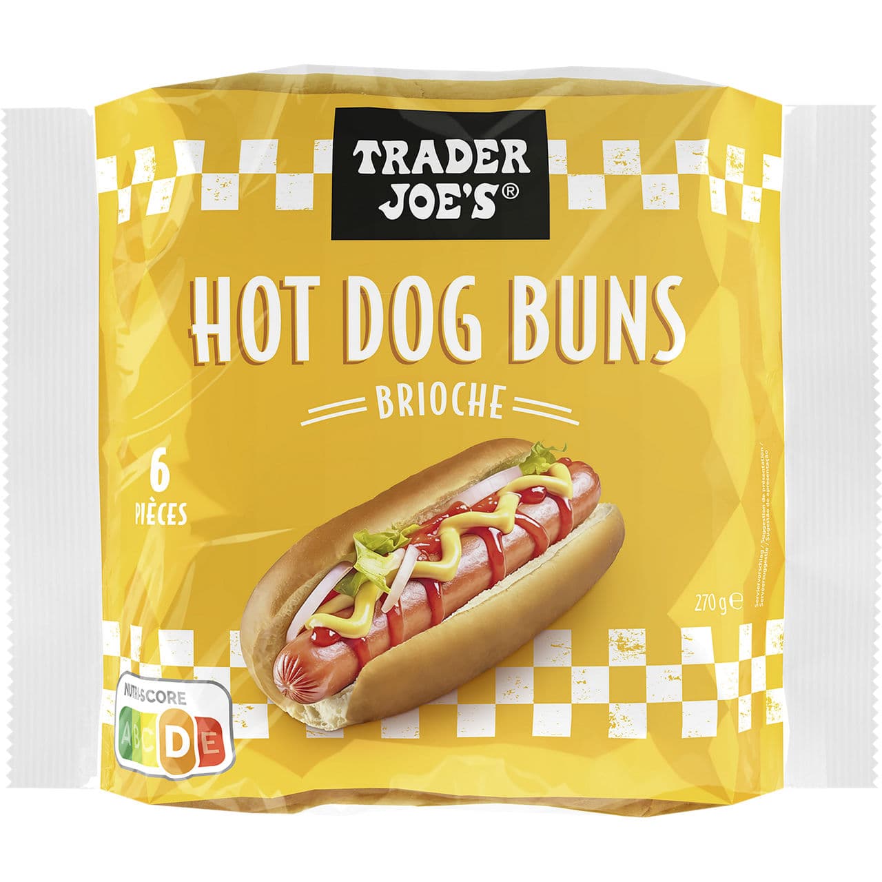 Pain Hot Dog Brioché