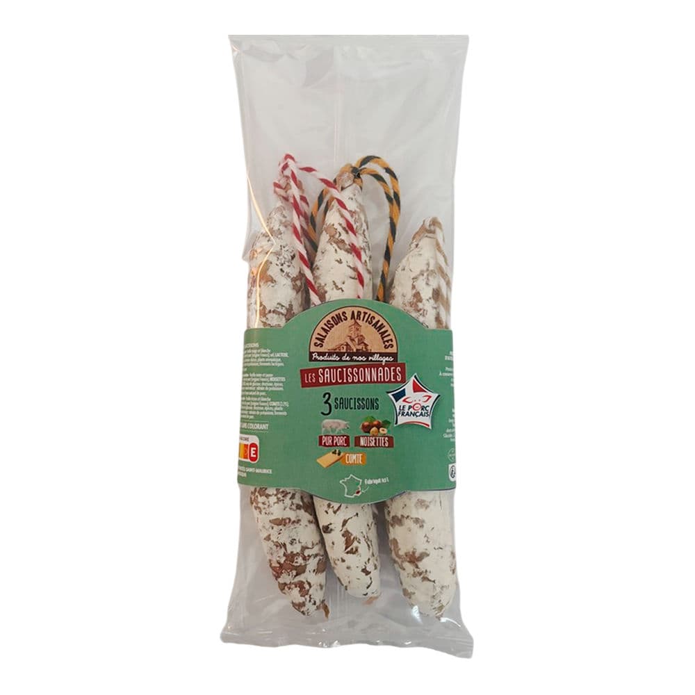 Trio de Saucissons Secs