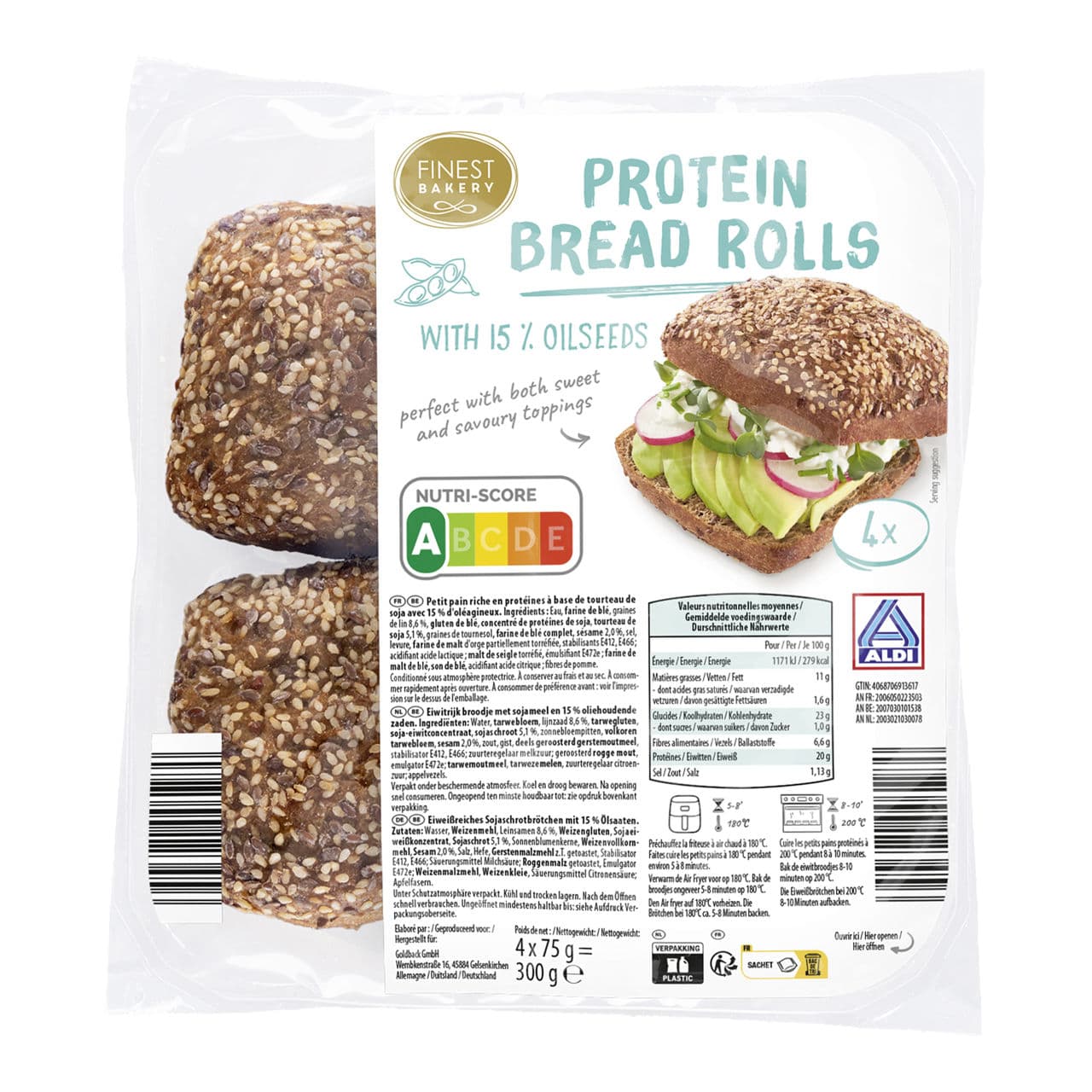 Petits Pains Protéinés