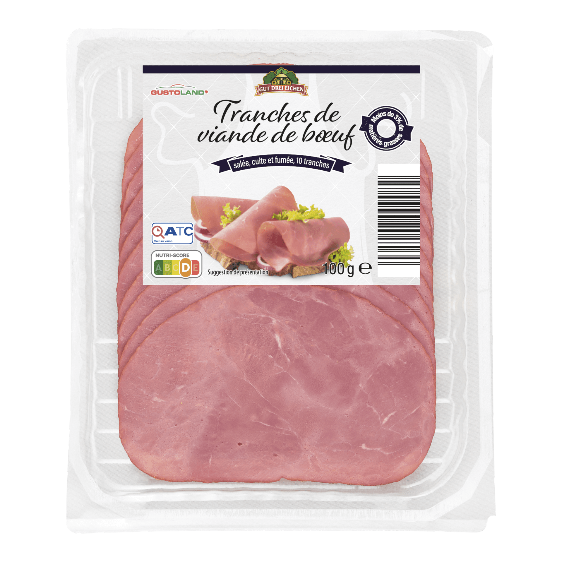 Tranches de Viande de Boeuf