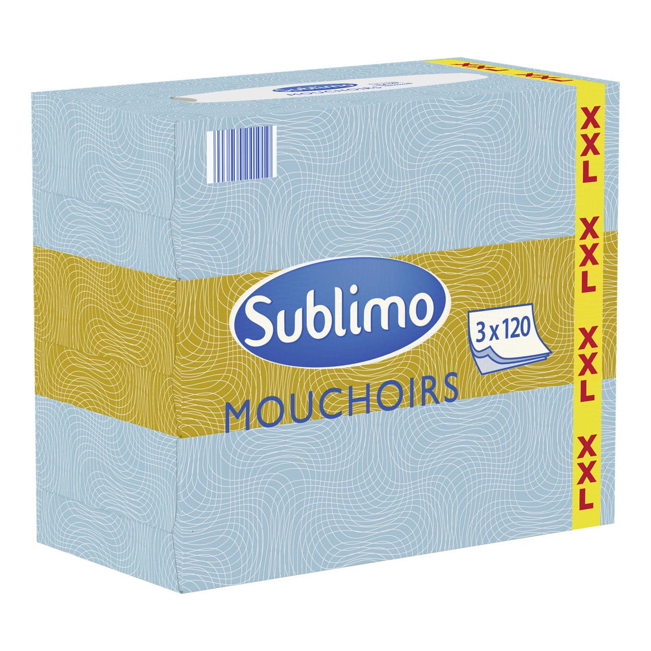 Lot de 3 Boîtes de Mouchoirs