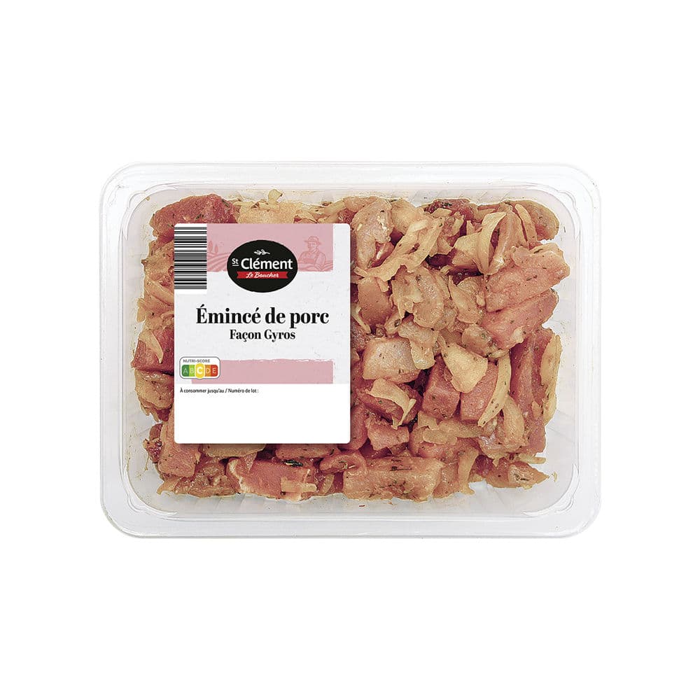Émincé de Porc Façon Gyros