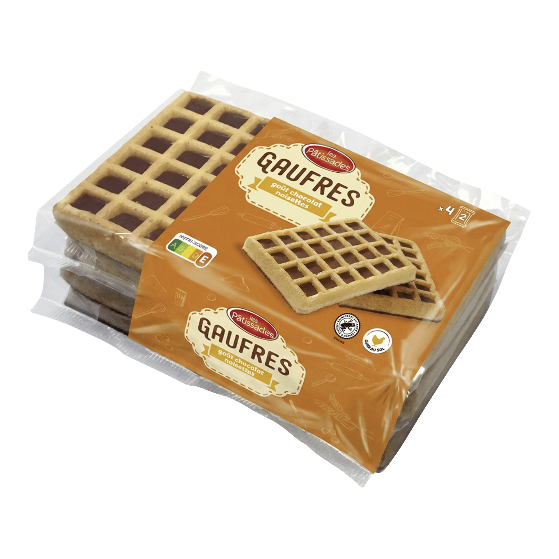 8 Gaufres Nappées