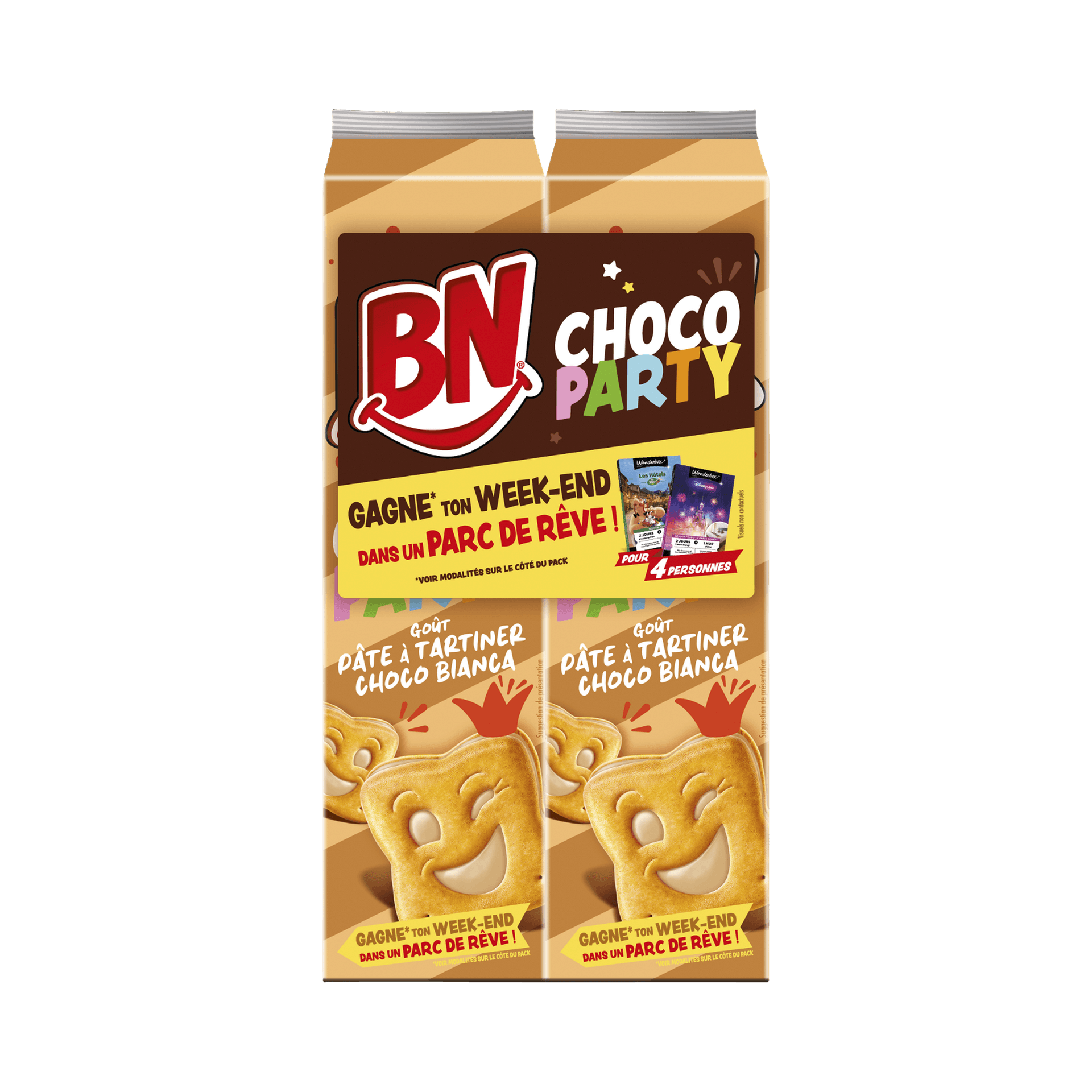 Bn Choc Party Bianca Lot 2 570g