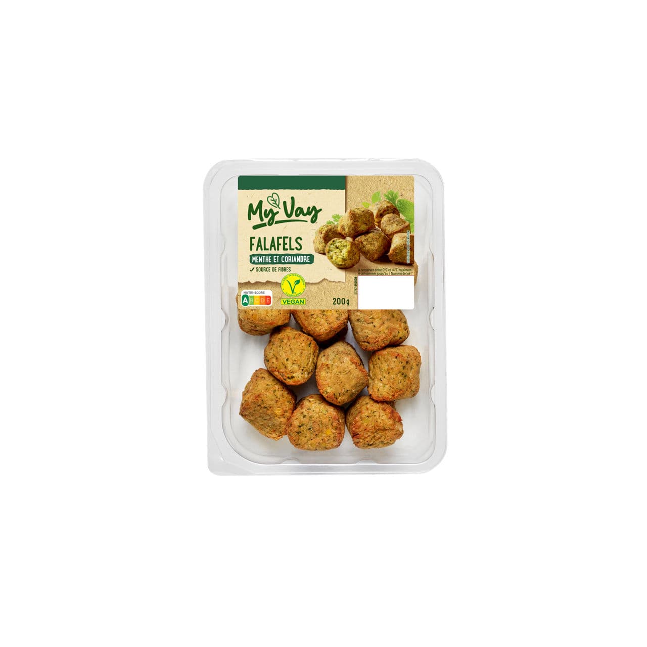 Nuggets ou Falafels Veggie