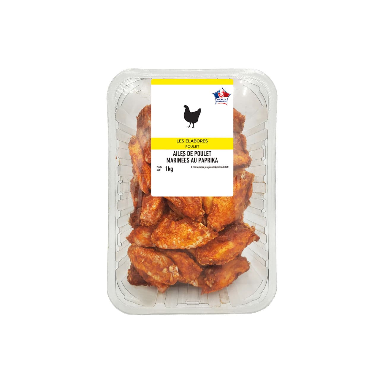 Ailes de Poulet Marinées au Paprika
