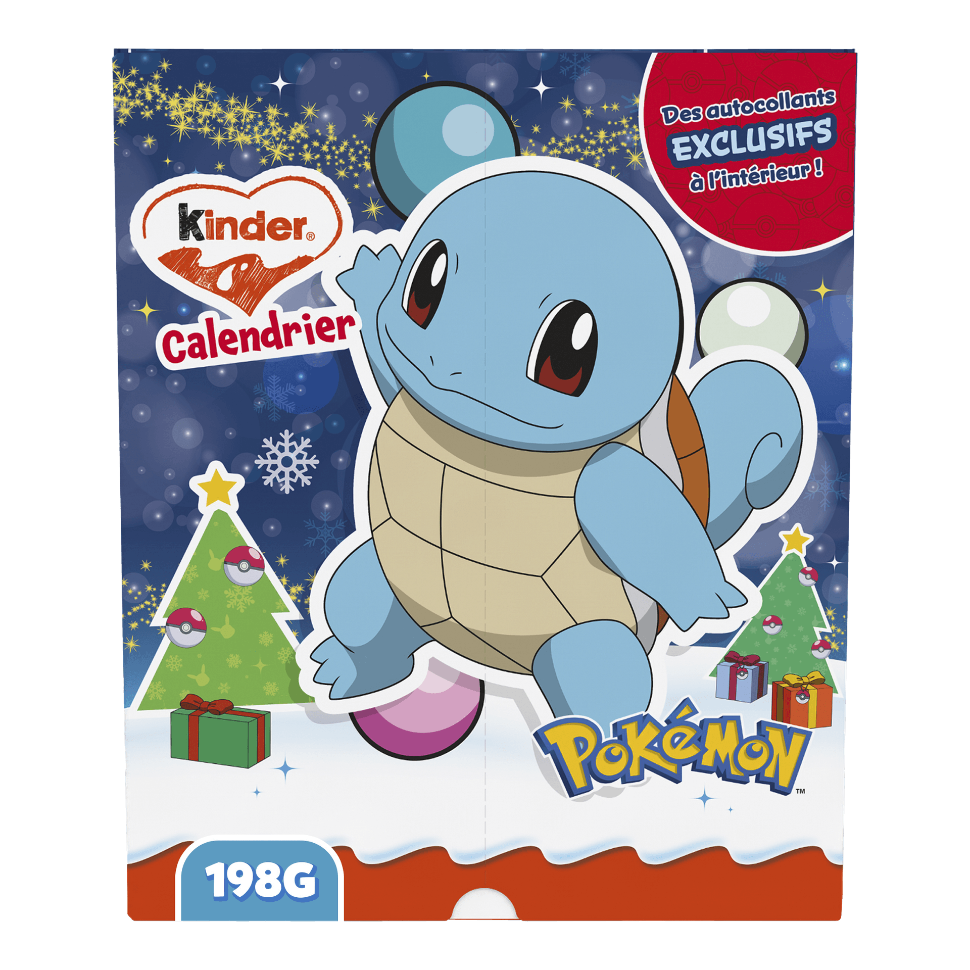 Calendrier de L'avent Pokemon 198g