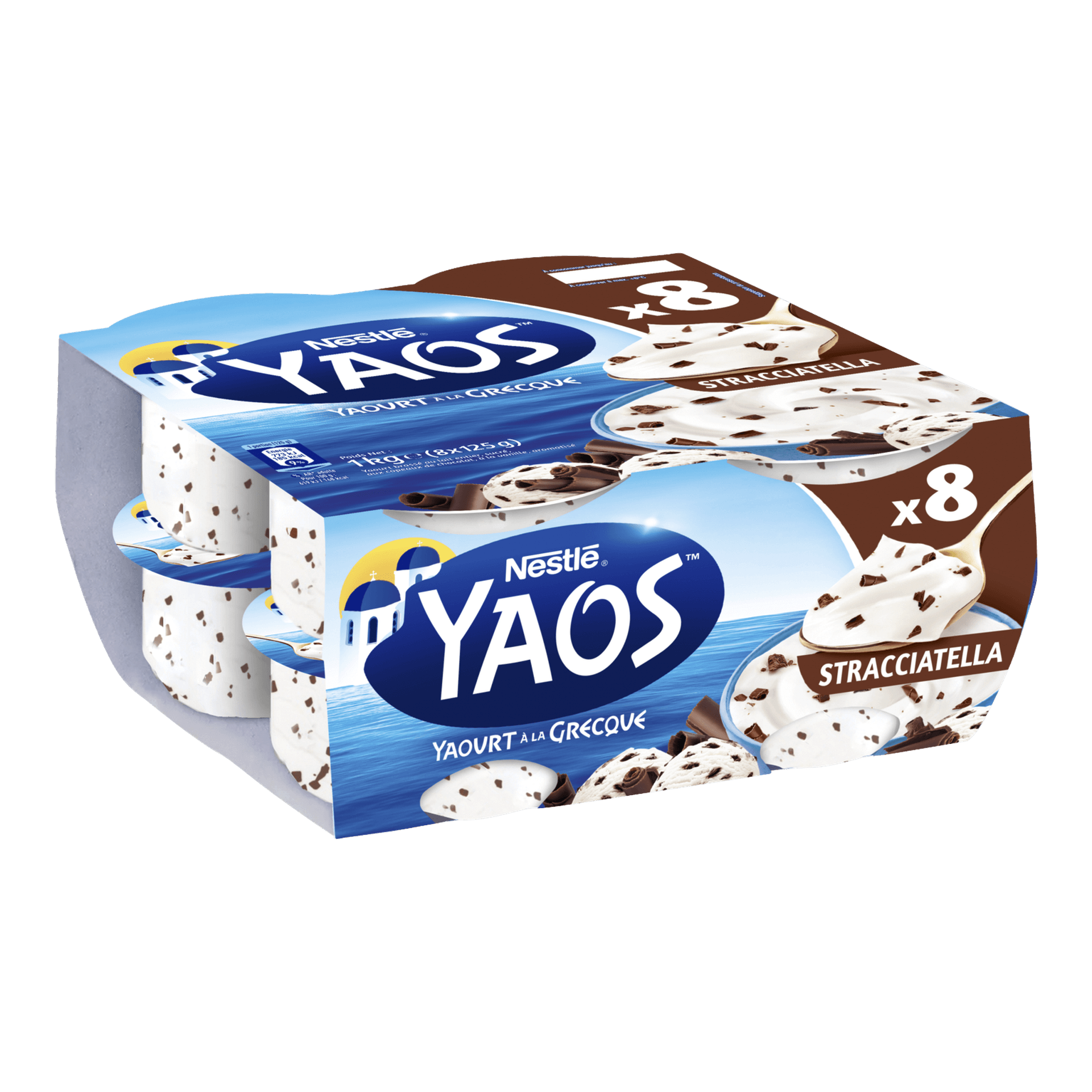 Yaourt à la Grecque Yaos® Stracciatella