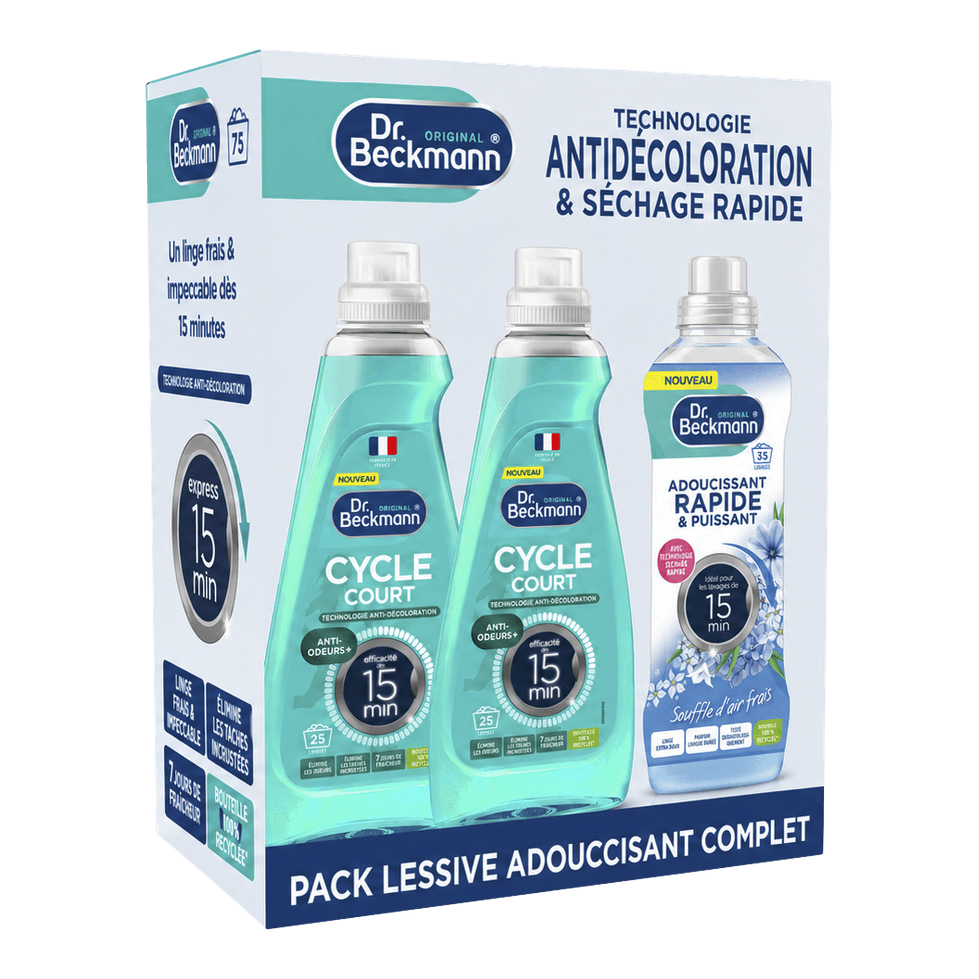 Pack Lessive Adoucissant