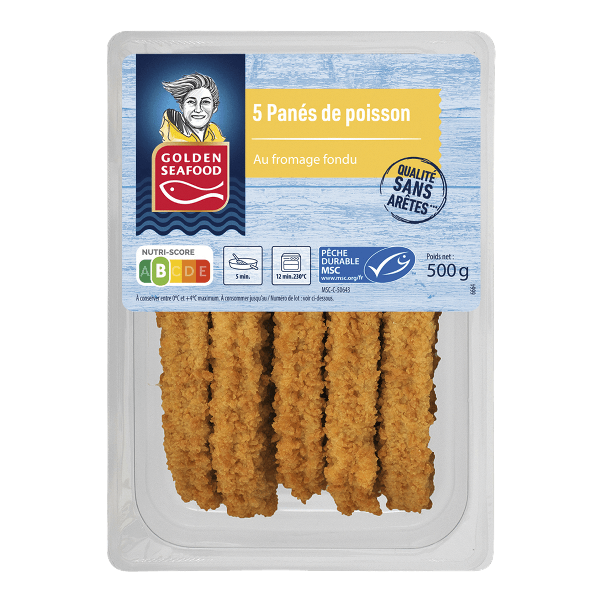 5 Panés de Poisson