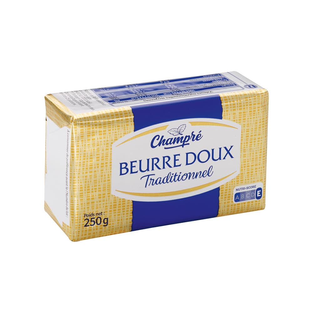 Beurre doux extra fin