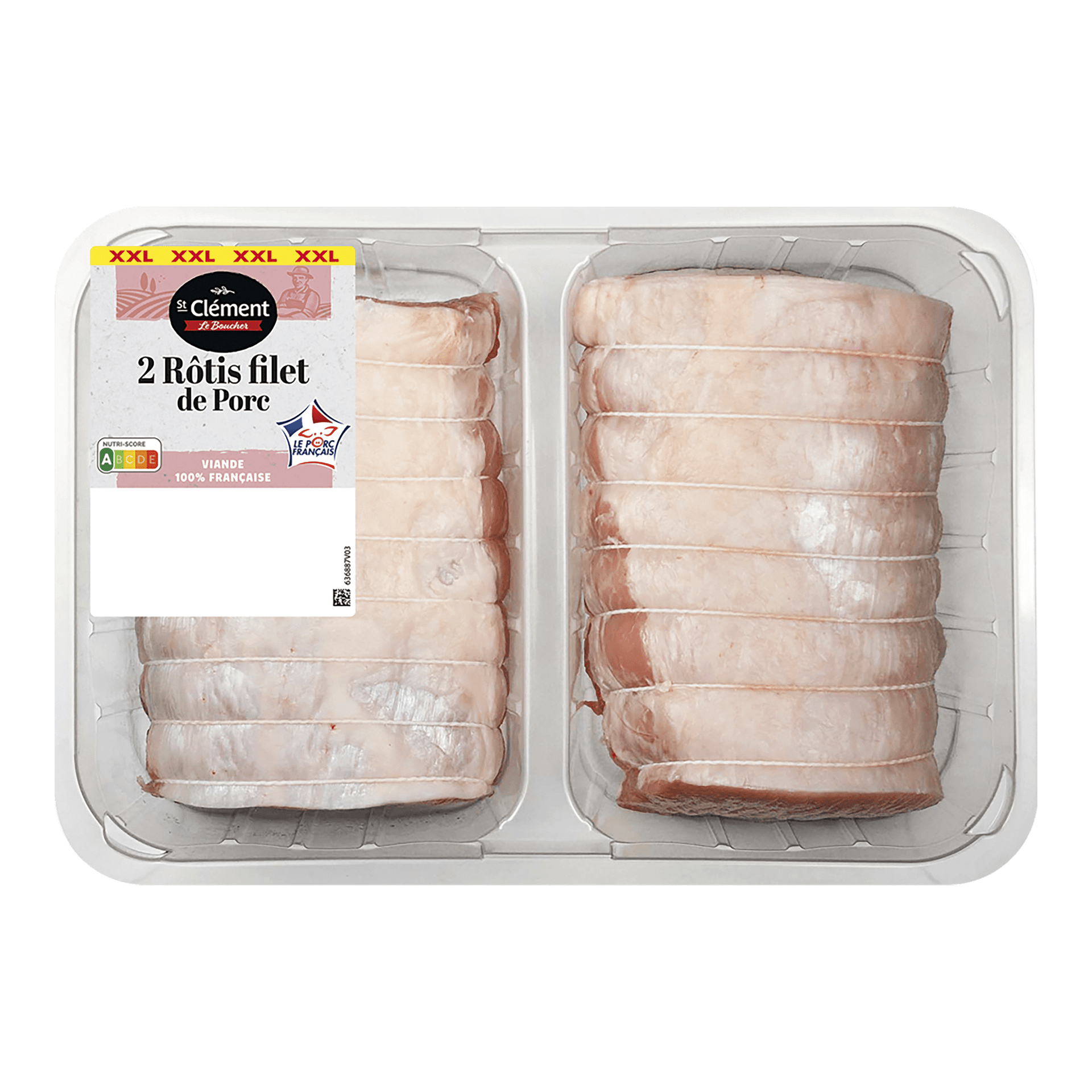 2 Rôtis Filet de Porc