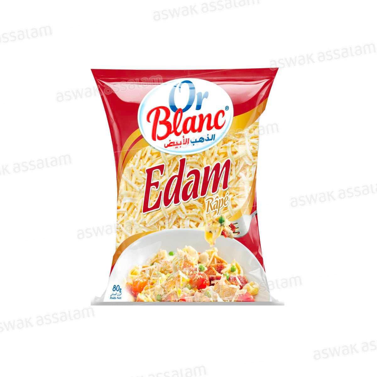 Fromage Rape Edam 80g Or Blanc