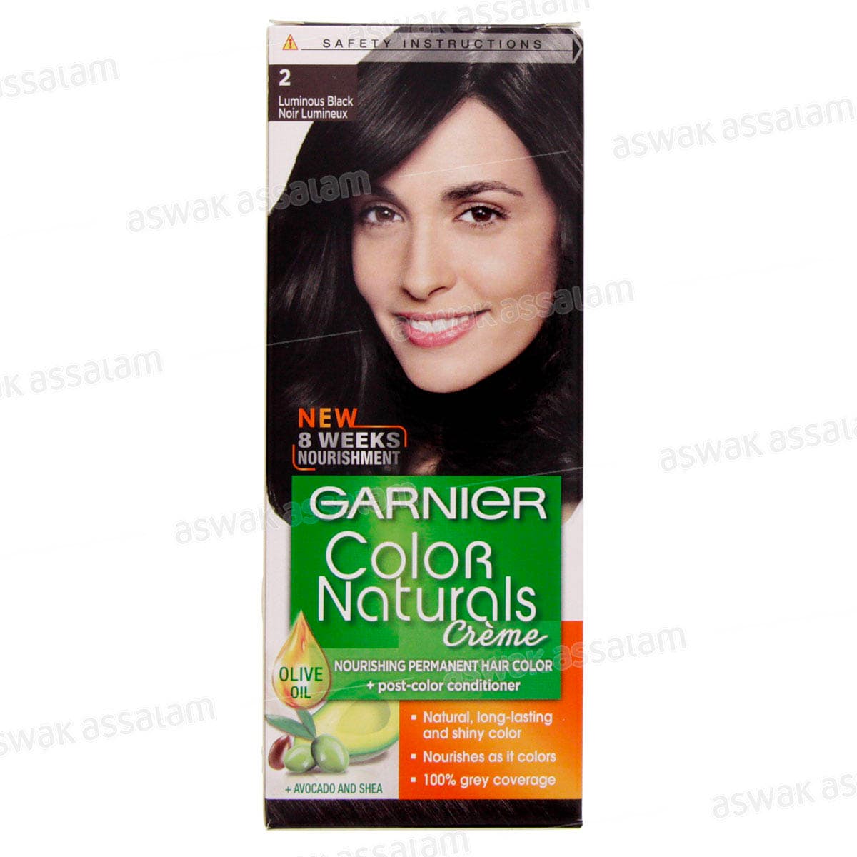 Coloration 2 Noir Lumineux Color Naturals Garnier