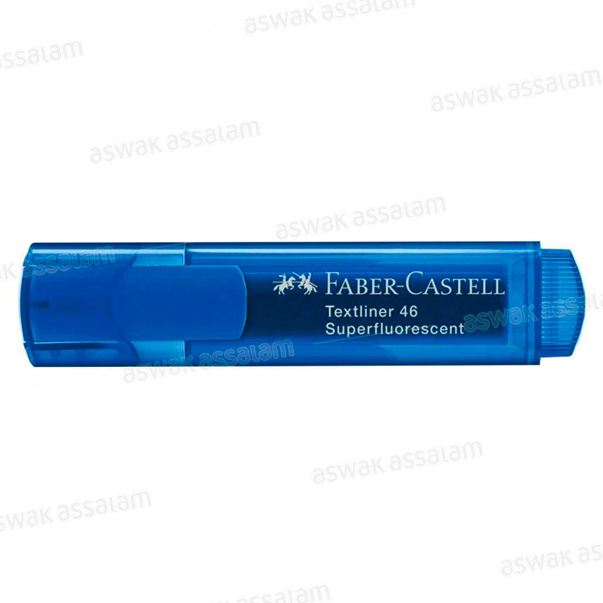 Surligneur Transparent Bleu Faber-Castell