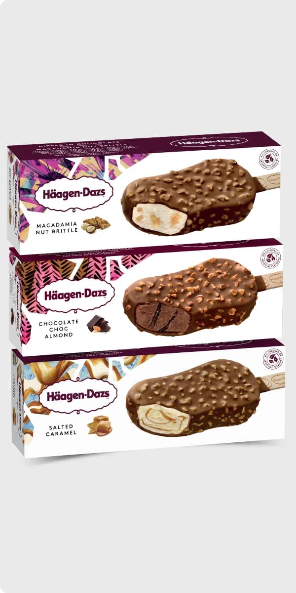 Bâtonnet de glace 80ml divers parfums – HÄAGEN-DAZS
