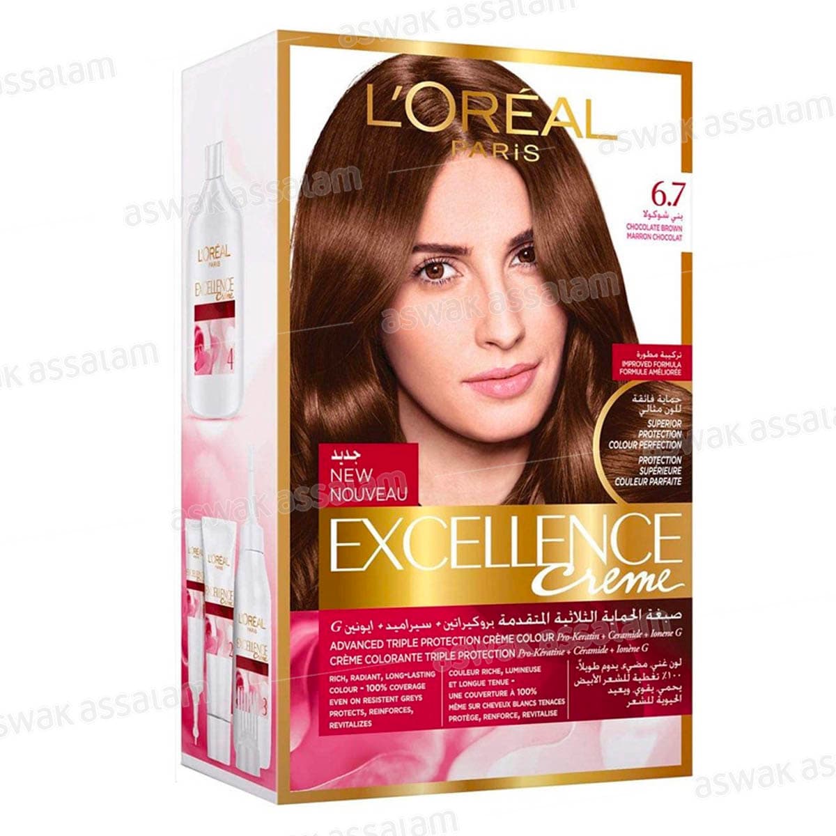 Coloration 6.7 Chocolat Brown Excellence