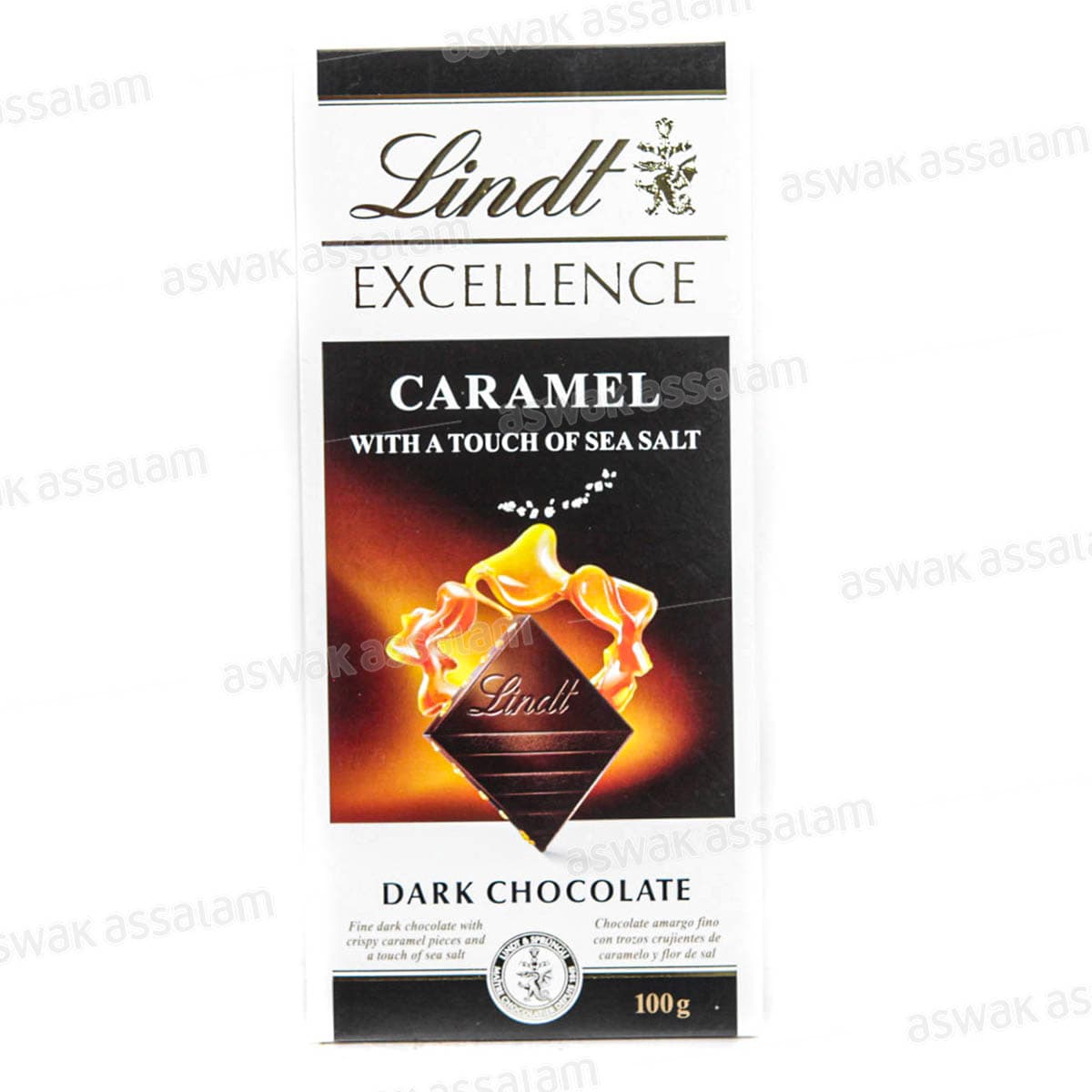 Chocolat Caramel Beurre Sale 100g Lindt Excellence