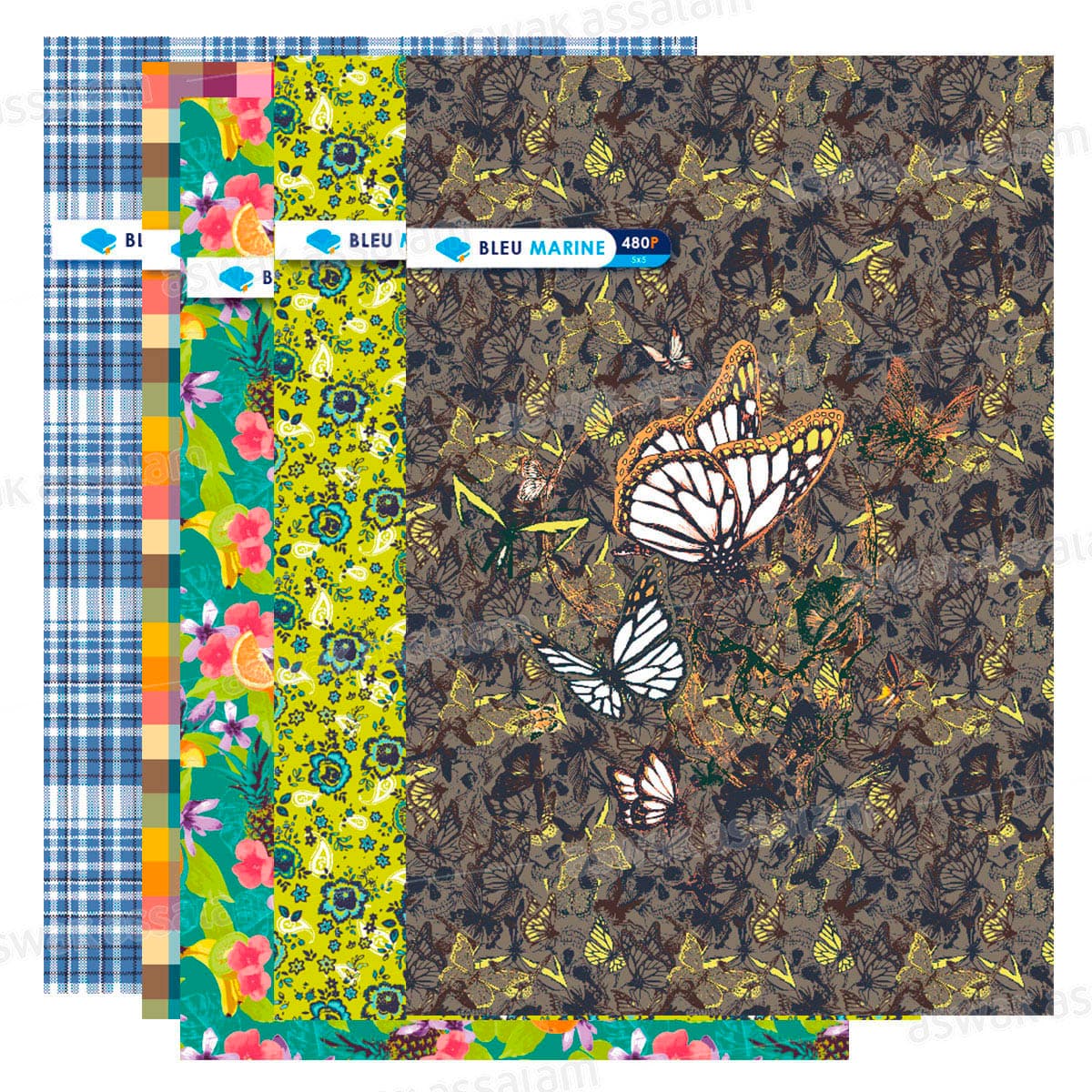 Registre 21*29,7cm 240 Pages Bleu Marine