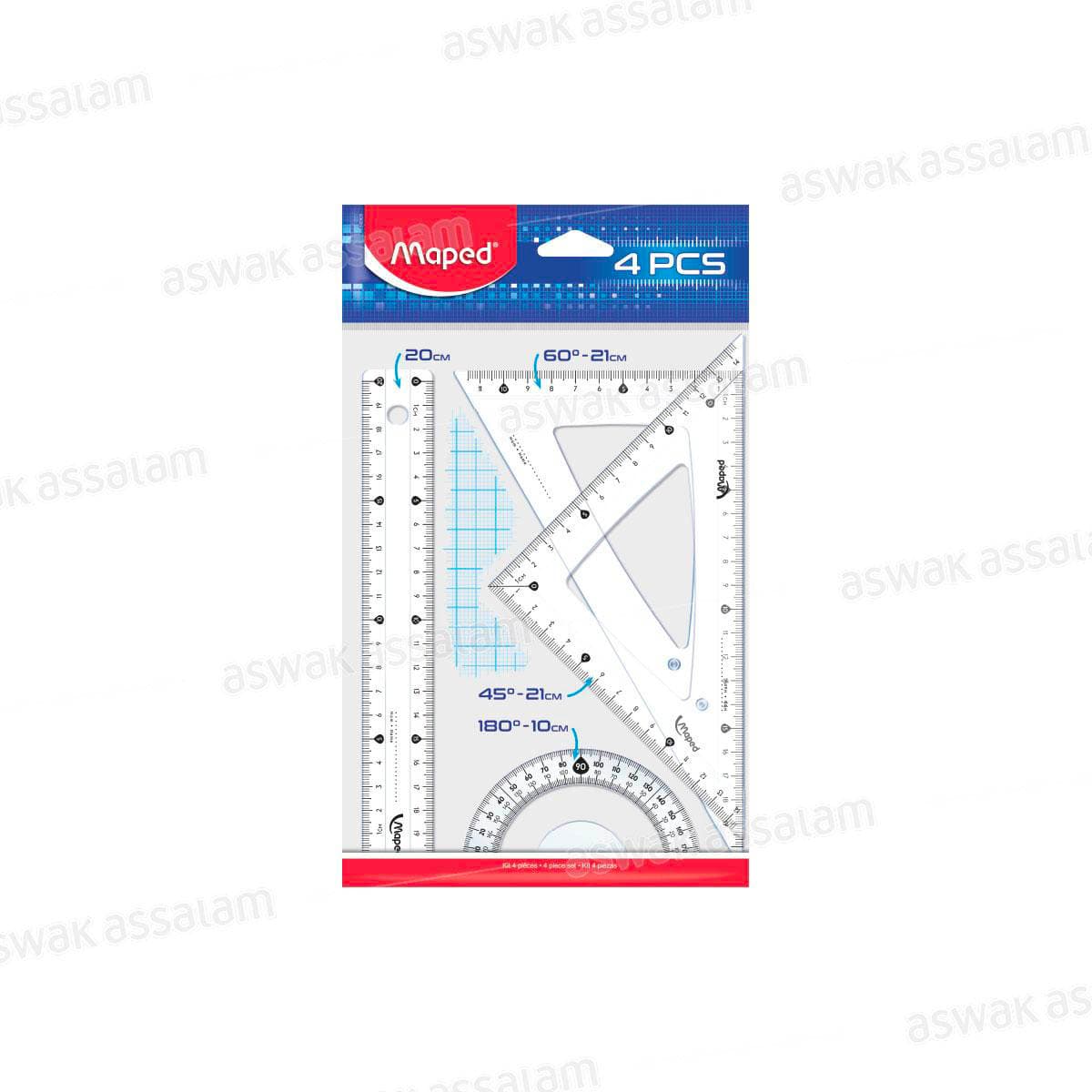 Kit de Tracage 4 Pieces Maped