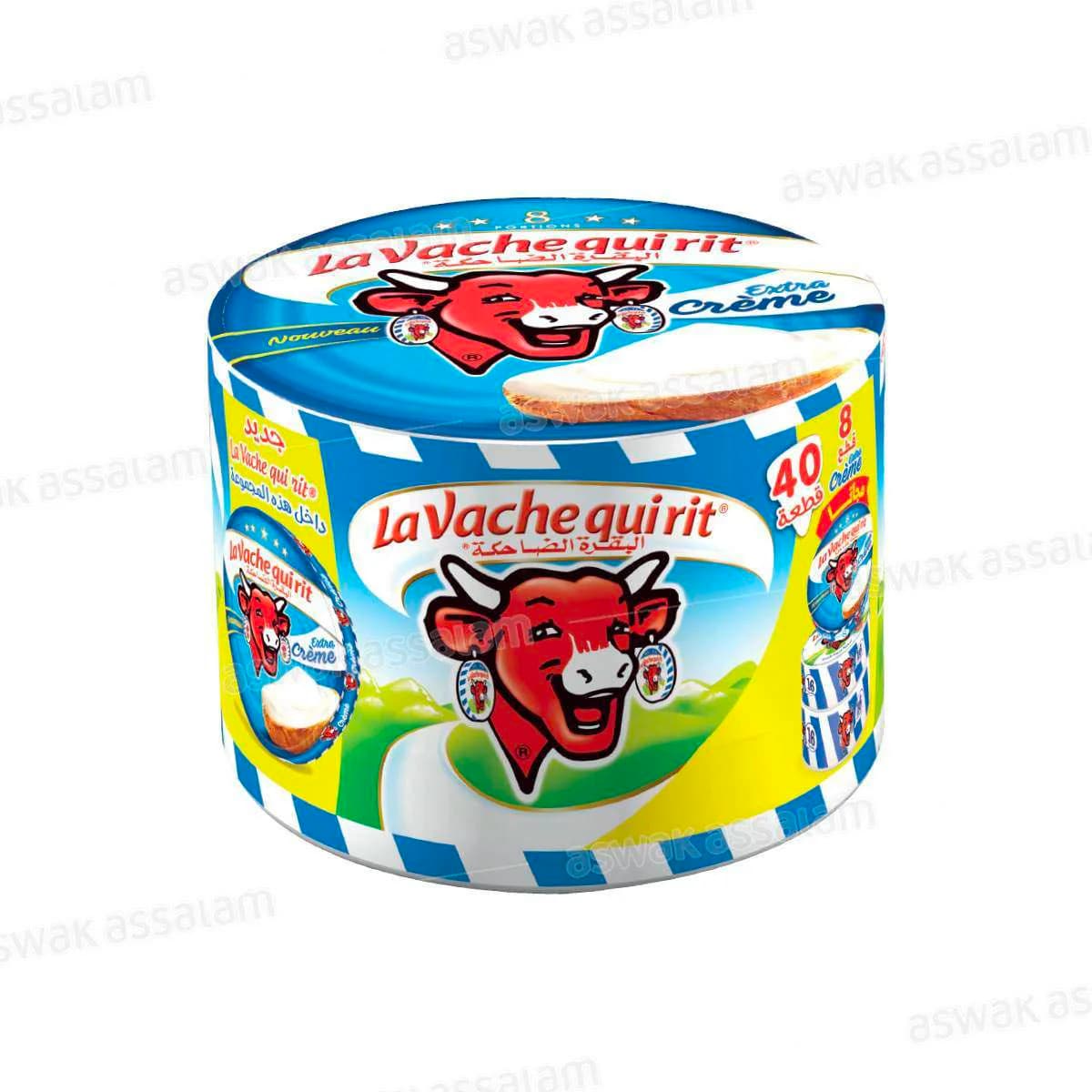 Fromage Fondu 2x16p Standard + 8p Creme la Vache Qui Rit