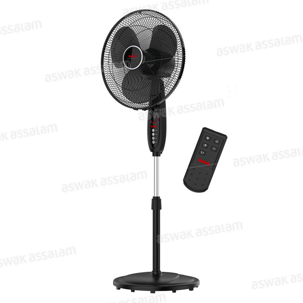 Ventilateur sur Pied Avec Telecommande Essential Vf3910 Tefal