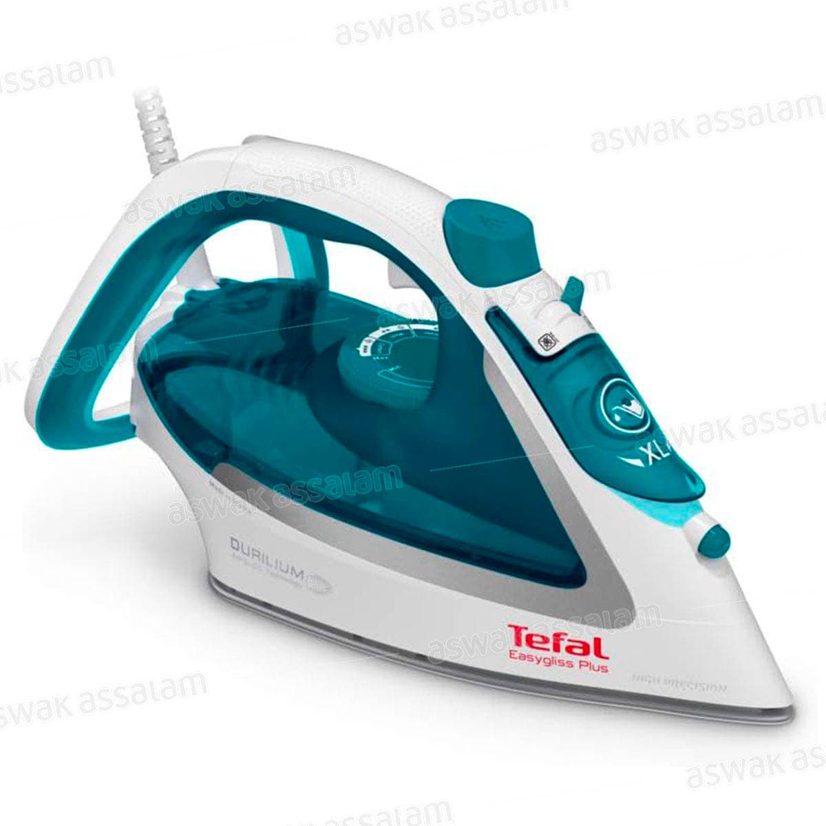 Fer A Repasser 2500w Semelle Durilium Easygliss+ Fv5718eo Tefal