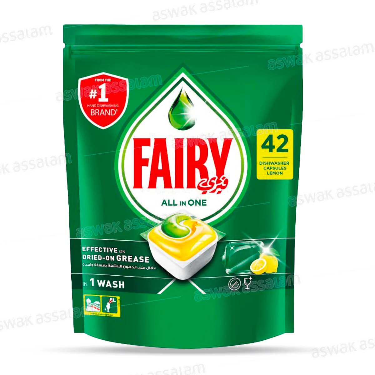 Pastilles Lave-Vaisselle 42 Unites Fairy