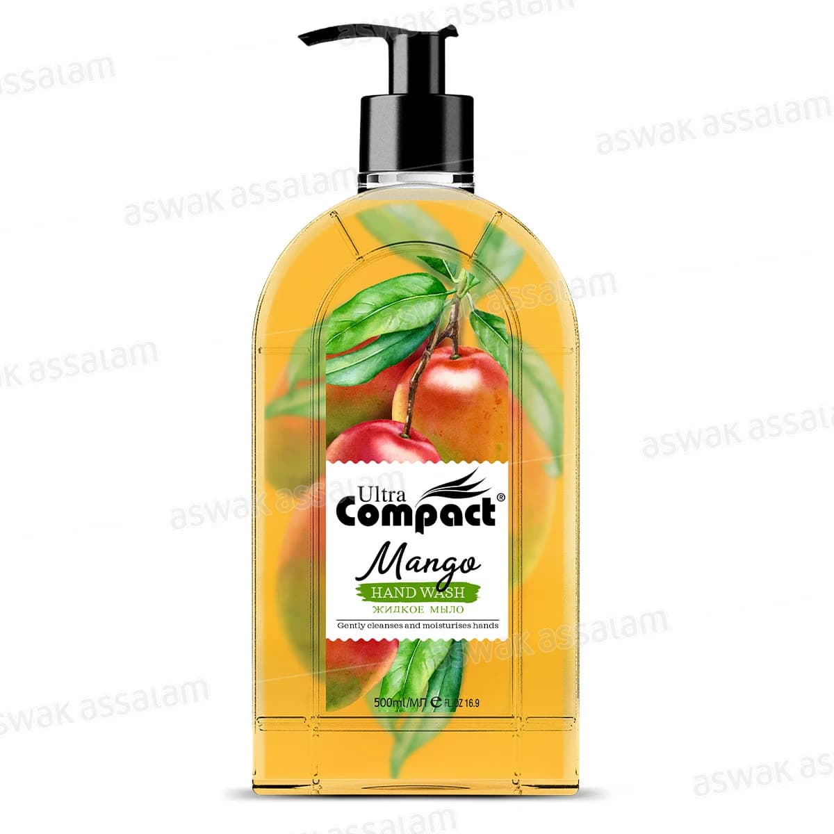 Savon Liquide Mains Mangue 500ml Ultra Compact