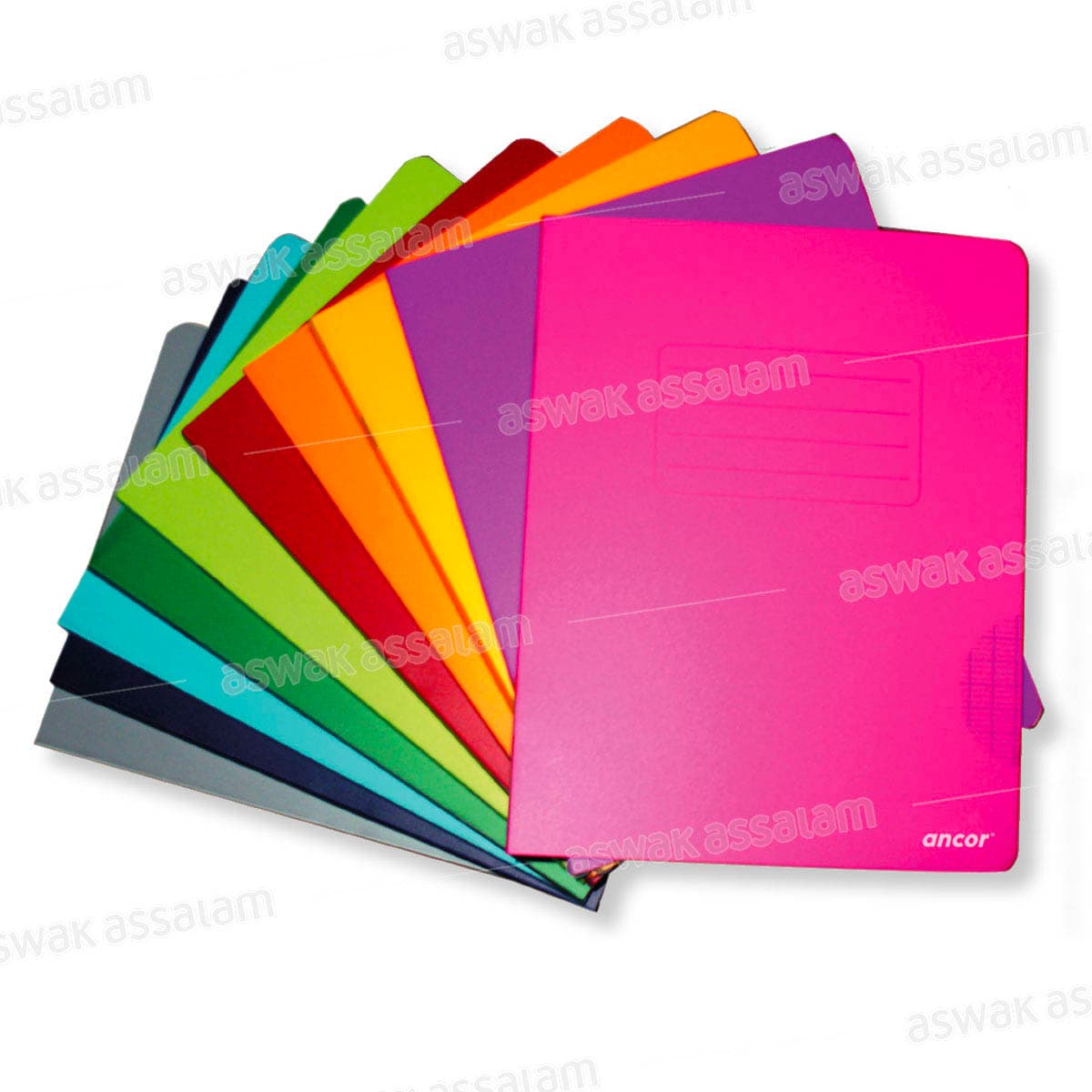 Cahier Pique 21*29,7cm 192 Pages 90g Couverture Polypropylene Trendy Ancor