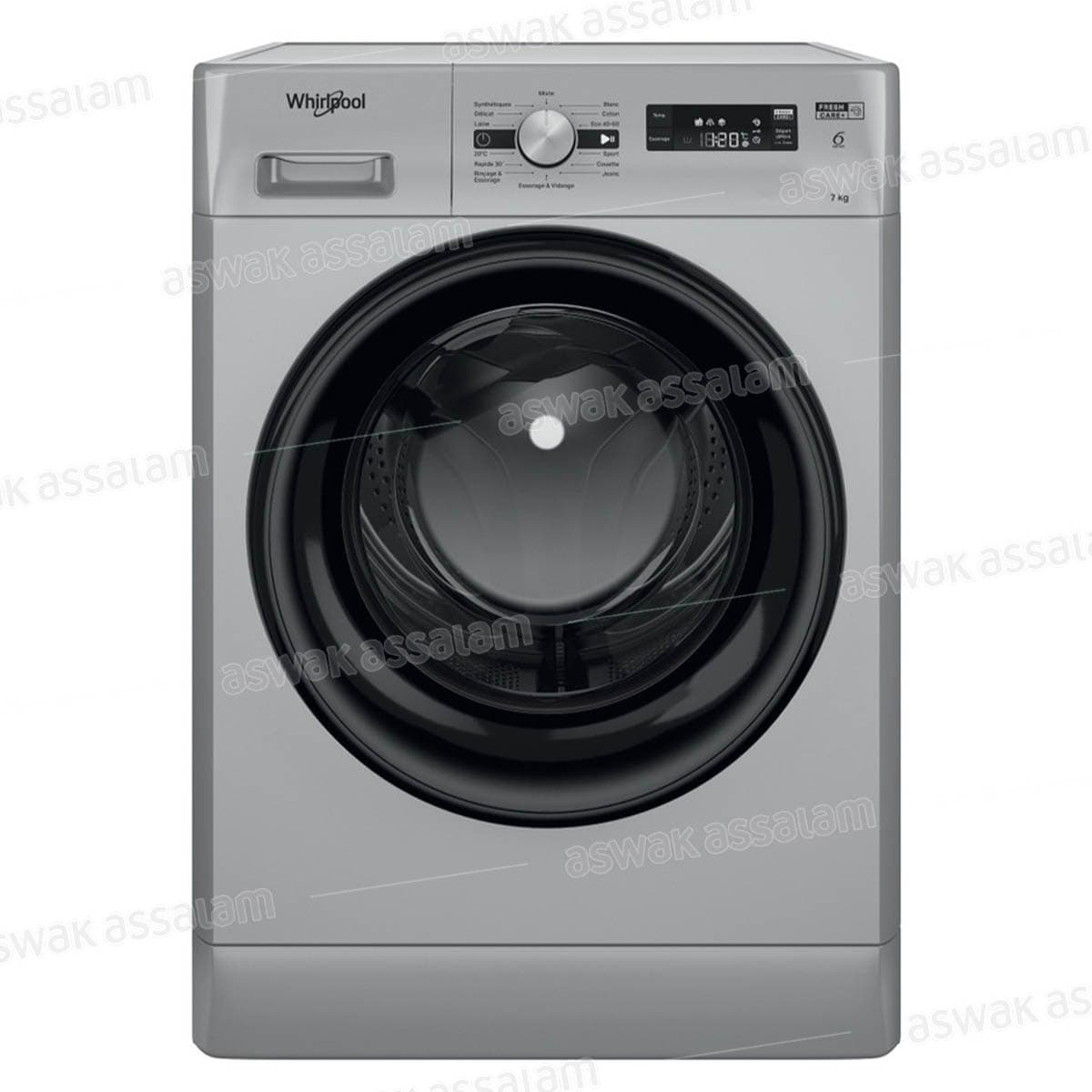Machine A Laver Automatique 7kg Silver Ffws 7235 Sb Na Whirlpool
