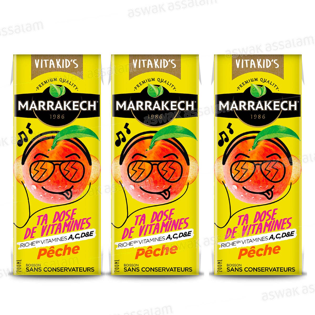 Nectar Peche 3*20cl Pack Marrakech
