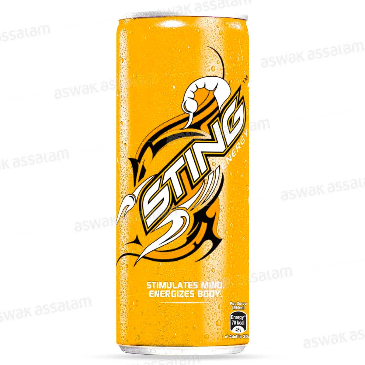 Boisson Energisante Gold Rush 25cl Sting