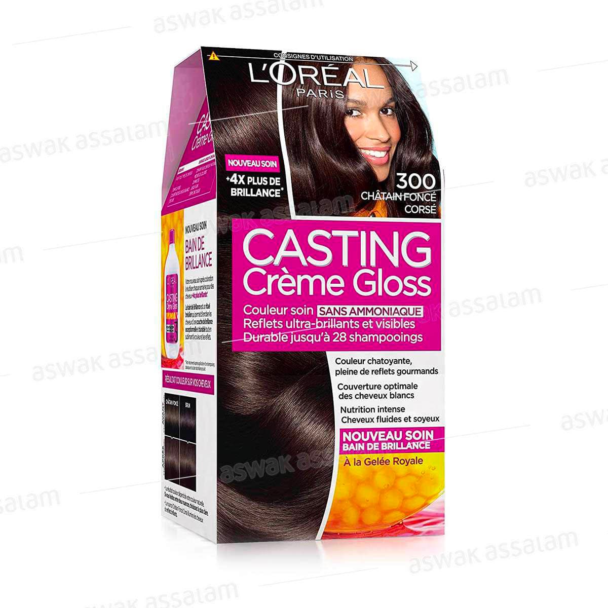 Coloration Creme Chatain Fonce 300 Casting