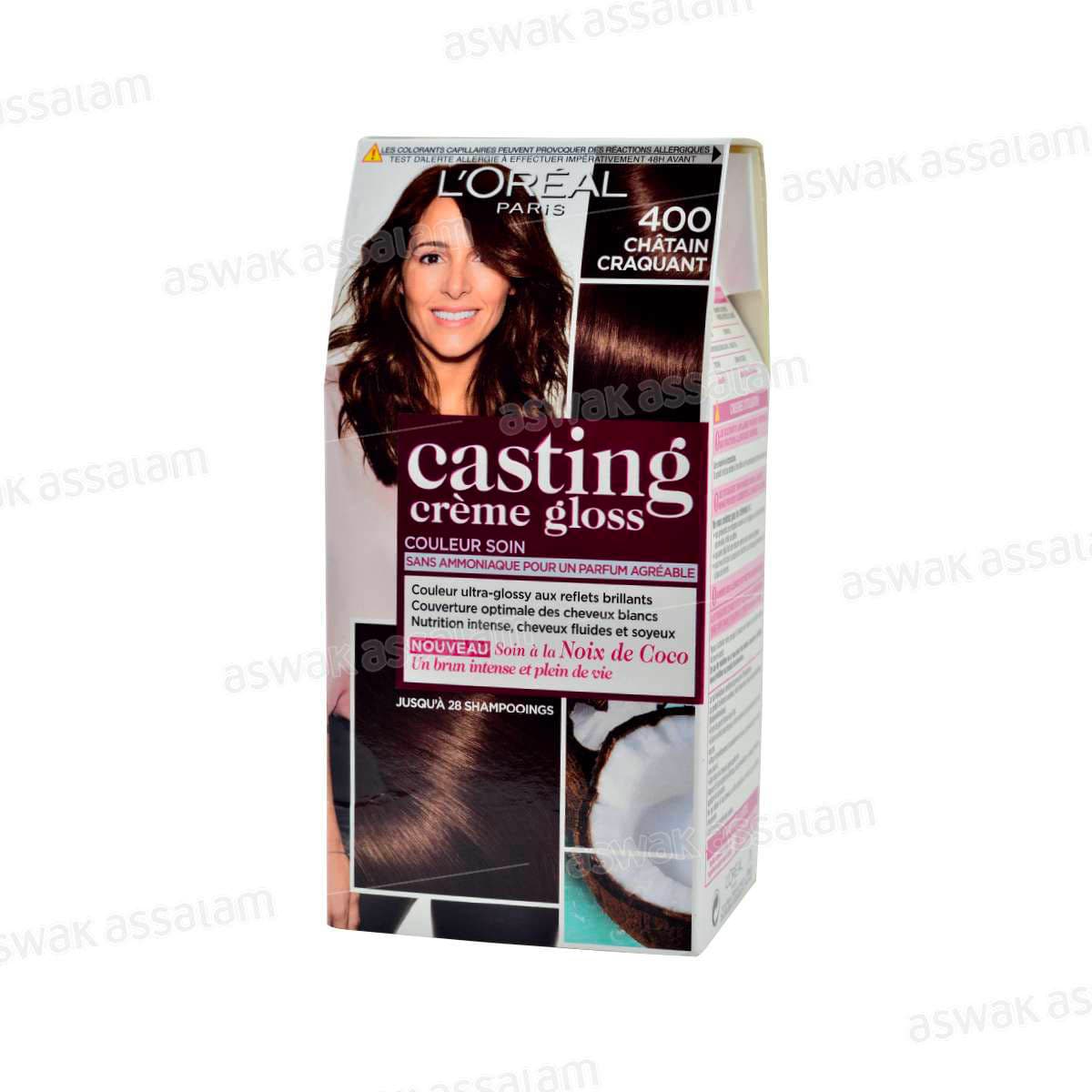 Coloration Creme Gloss Chatain Clair 500 Casting L'oreal