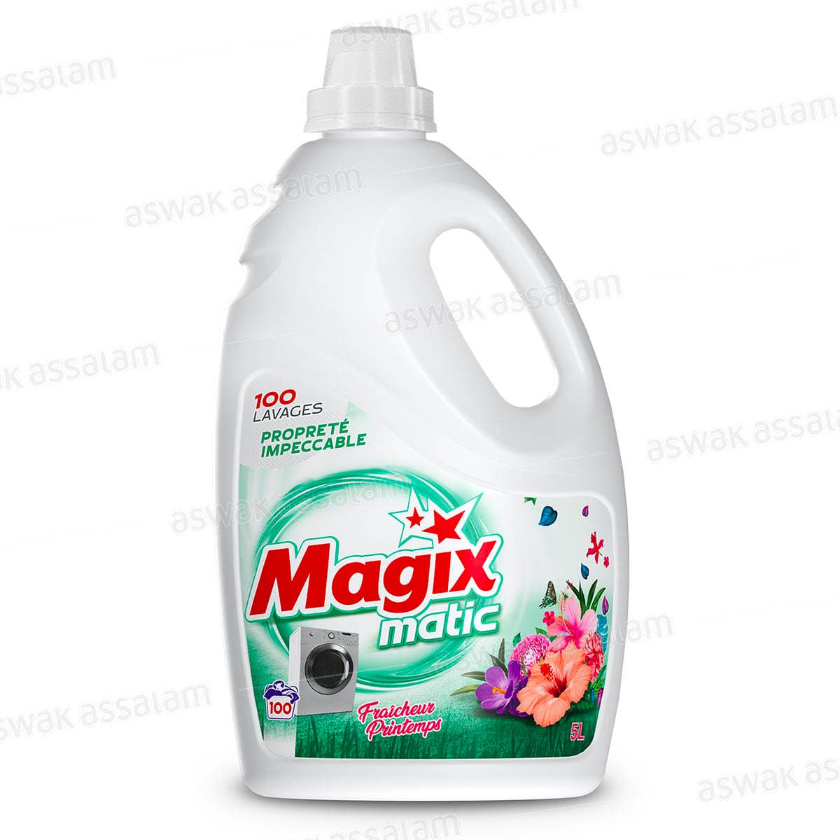 Lessive Liquide Fraicheur Printemps 5l Magix