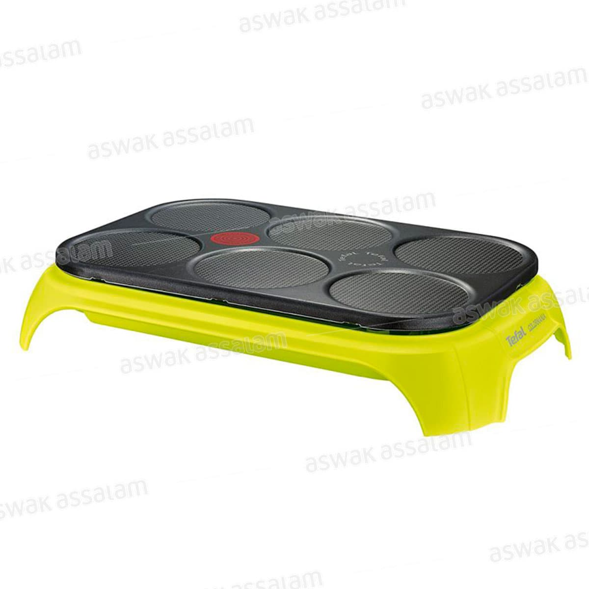 Crepiere Party Colormania 6 Personnes Py559312 Tefal