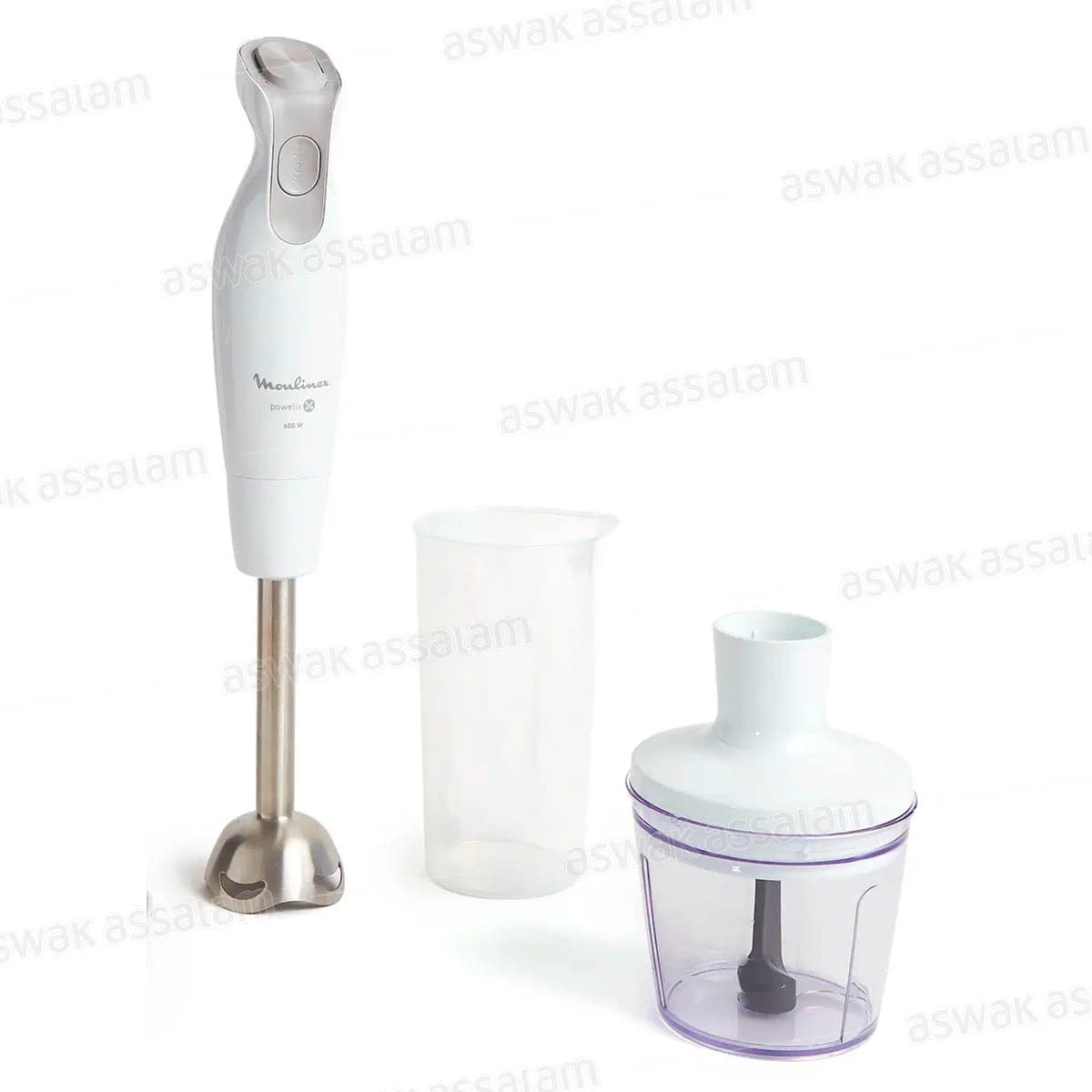 Mixeur Plongeant Avec Accessoires 600w Inox Dailychef Dd552110 Moulinex