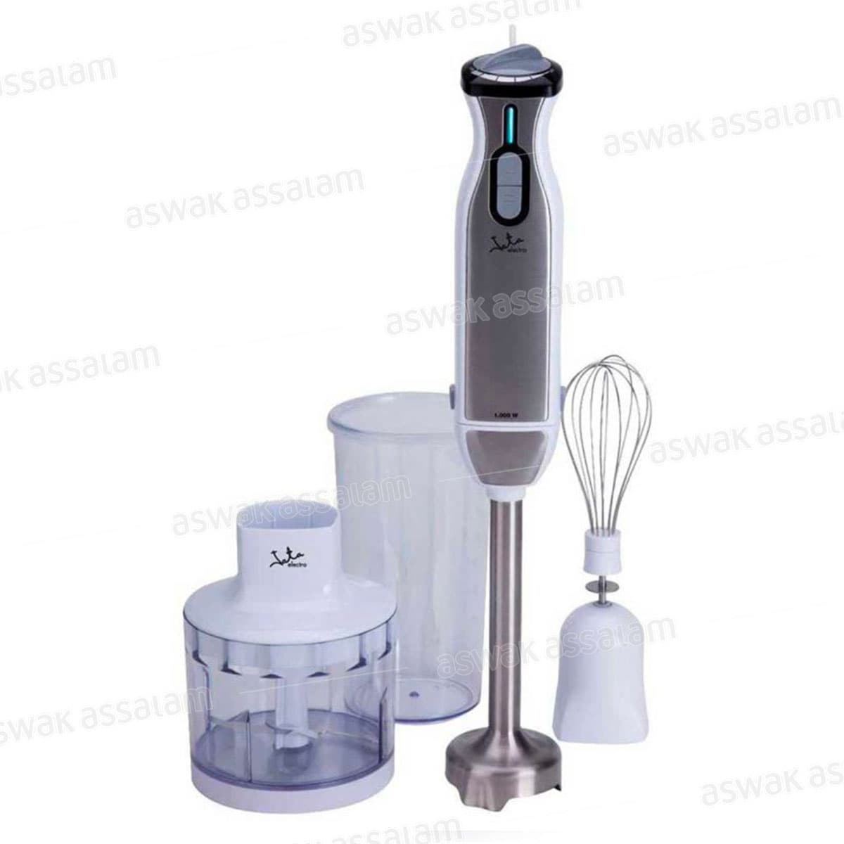 Mixeur Plongeant Avec Accessoires 1000w Inox Bt199 Jata