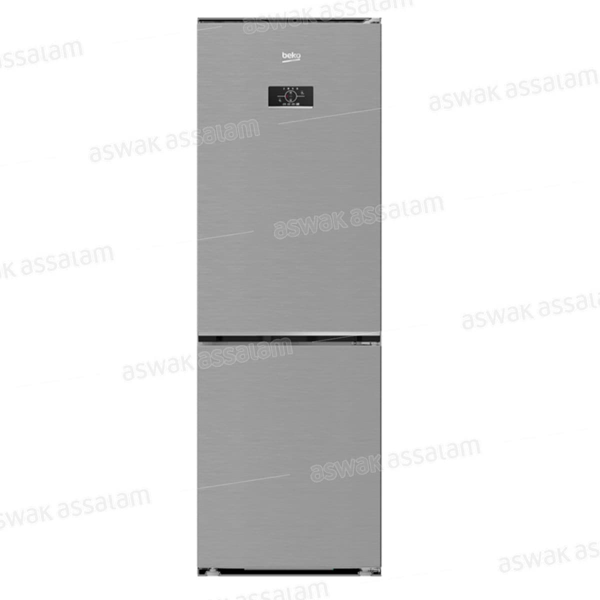 Refrigerateur Combine 300l Silver A++ B3rcna400hsx Beko
