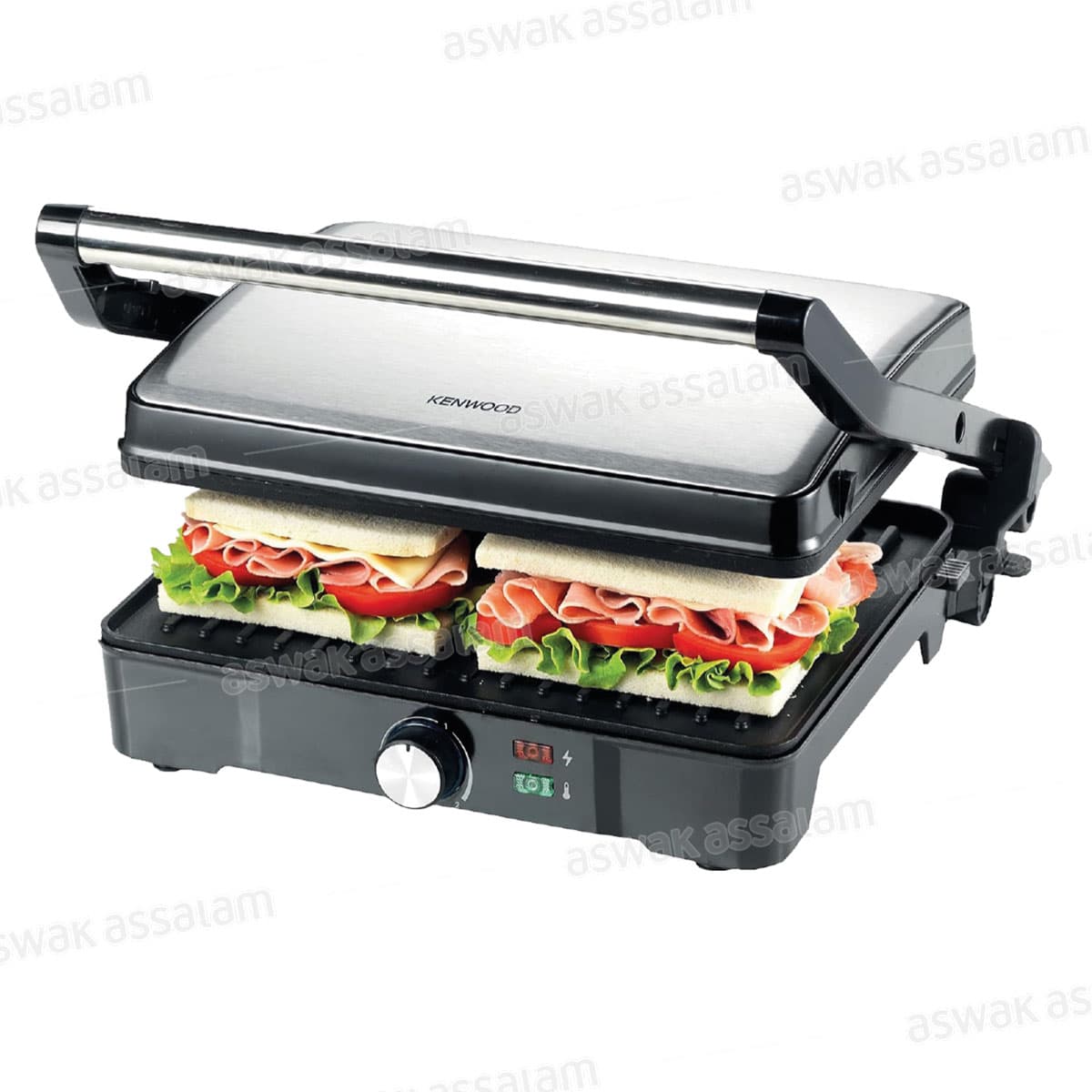 Grill Panini 4 Tranches 2000w Hgm31.000si Kenwood