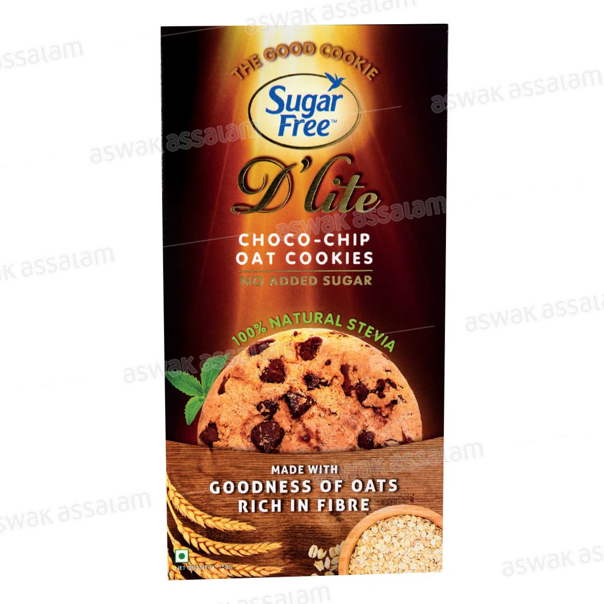 Cookies A L'avoine Sans Sucre Chocolat Chip 150g D'lite