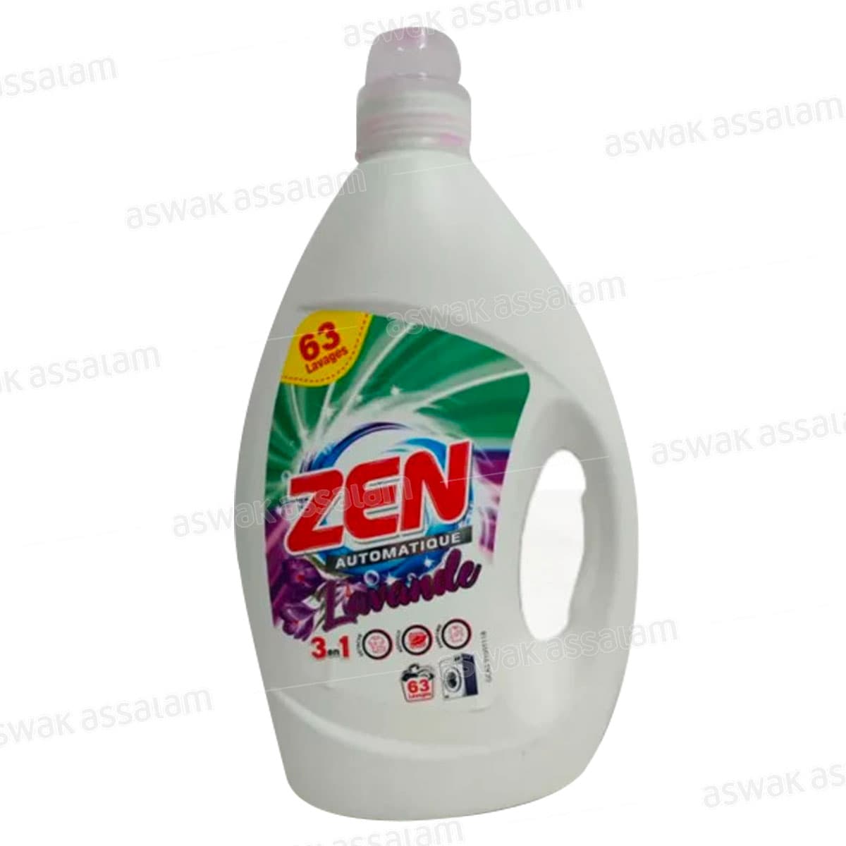 Lessive Liquide 3 en 1 Lavande 3l Zen