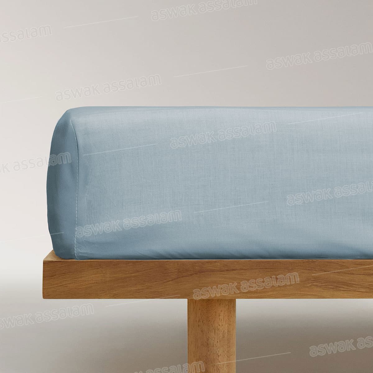 Drap-Housse Bleu 140x200cm
