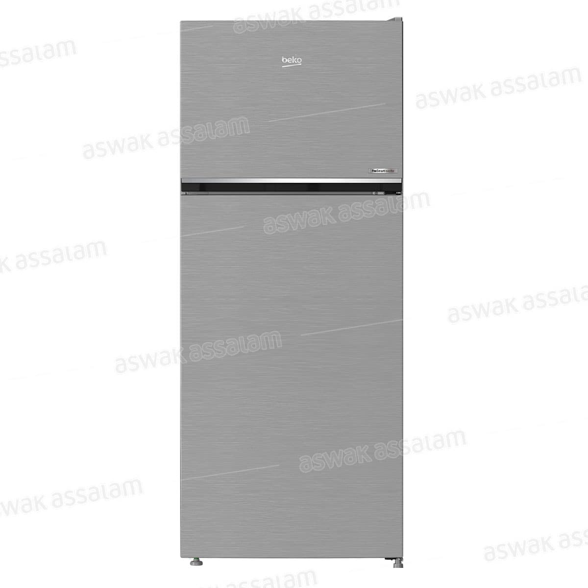 Refrigerateur 420l No Frost Silver Rdng491m20sxb Beko
